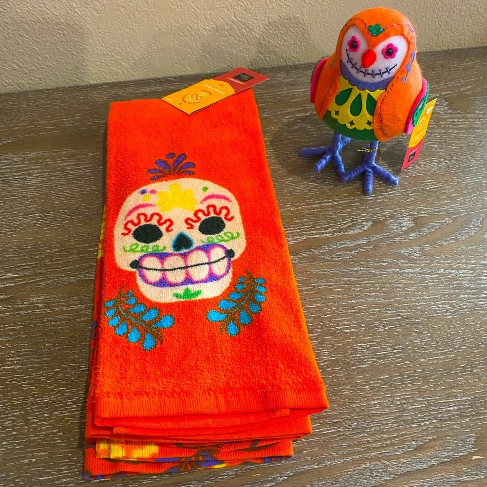 2024 Target Towel Set & Target Bird Day of the Dead Dia De Los Muertos & Towels